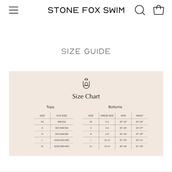 NEW Stone Fox Swim Lele Knotted Strapless Bikini Bandeau Swim Top Rawhide Swirl - Picture 8 of 8